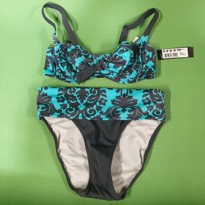 NWT Fantasie Bikini swim set - bra 32D bottoms Small
